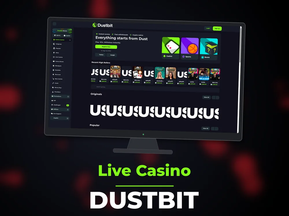 Dustbit - Live Casino