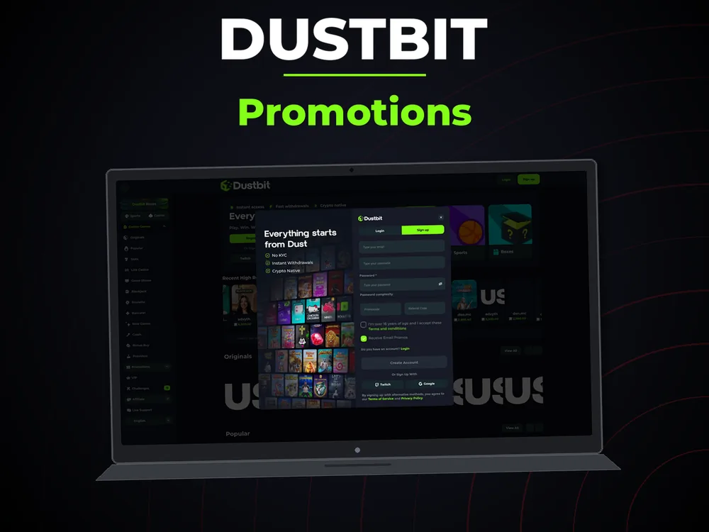 Dustbit - Promotions