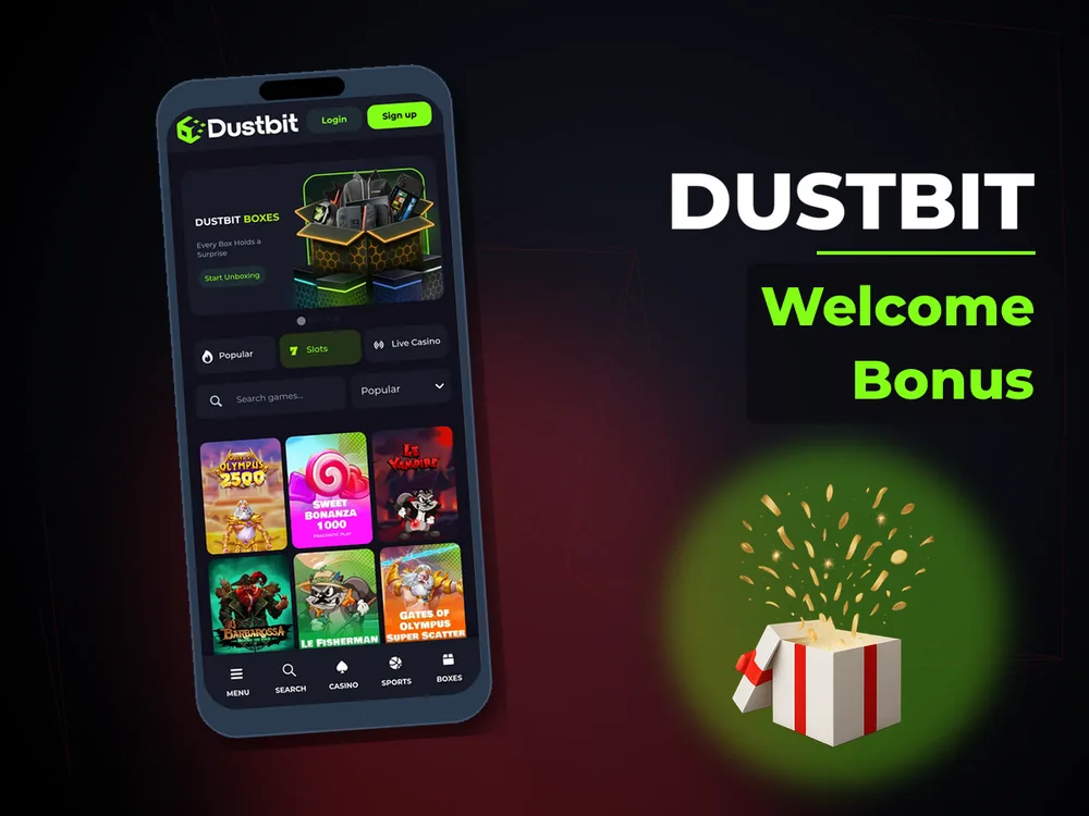 Dustbit - Welcome Bonus